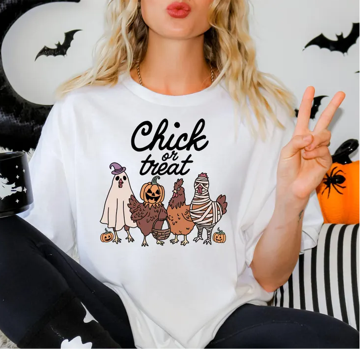 Chick or Treat Tee