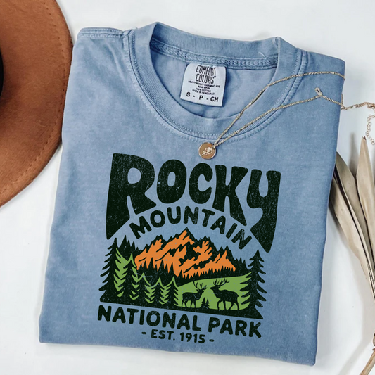 National Parks Tee (Rocky Mountain)