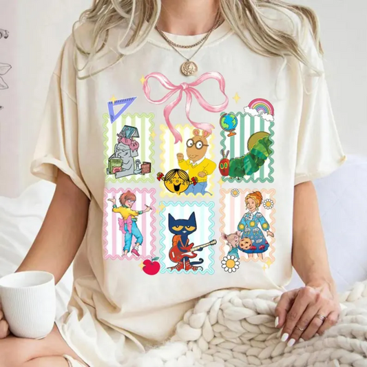 Book Characters Tee