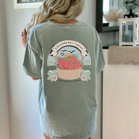 Strawberry Farms Tee