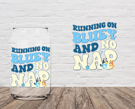 Running on Bluey Cup