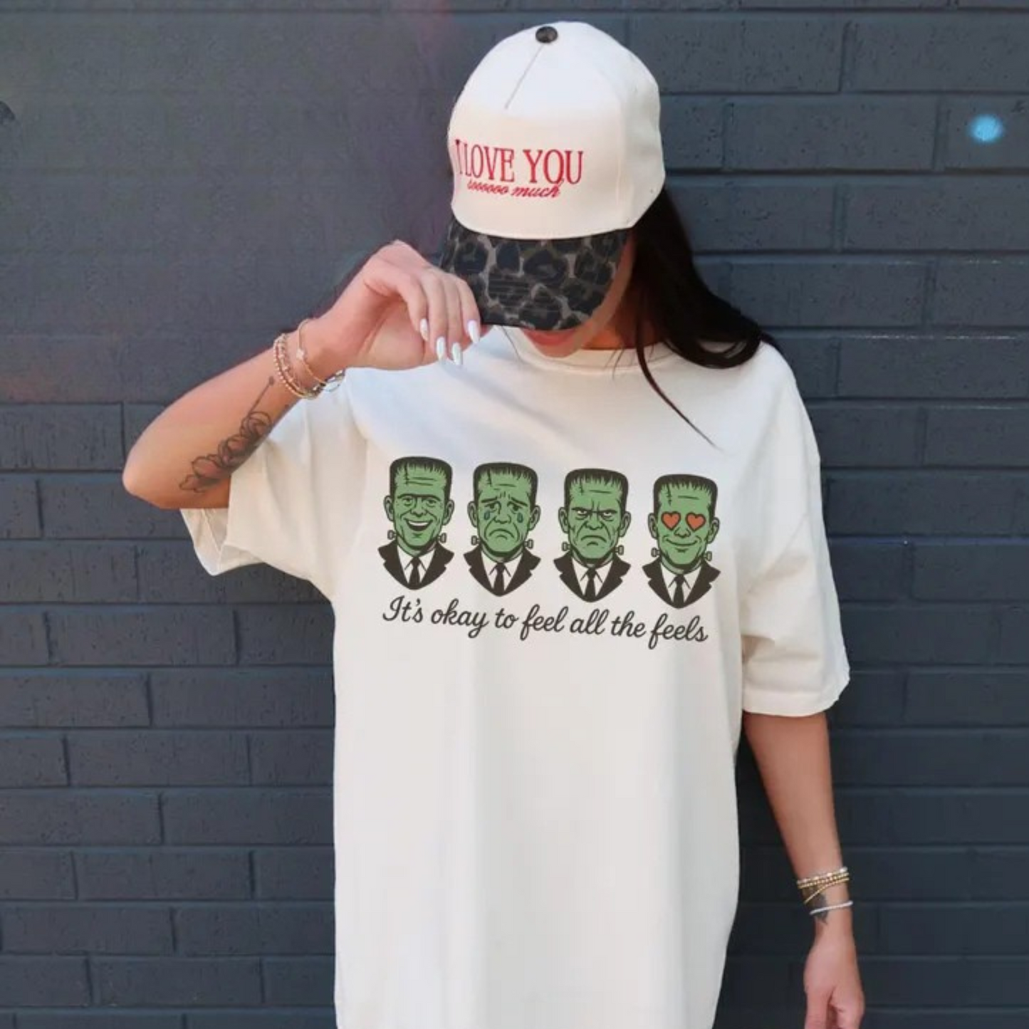 Frankenstein Feelings Tee