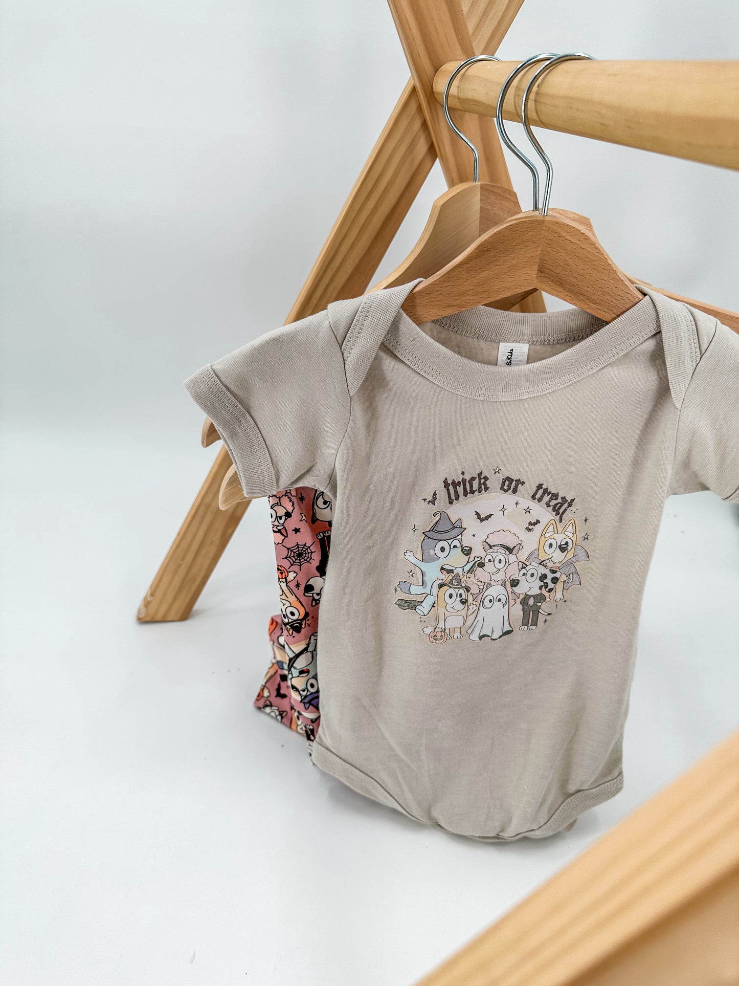 Halloween Blue Dog Tee