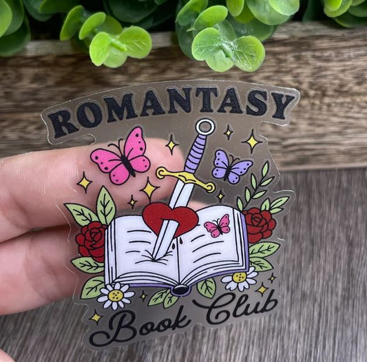 Romantasy Book Club Sticker