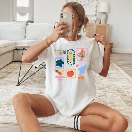 Back to School Doodles Tee