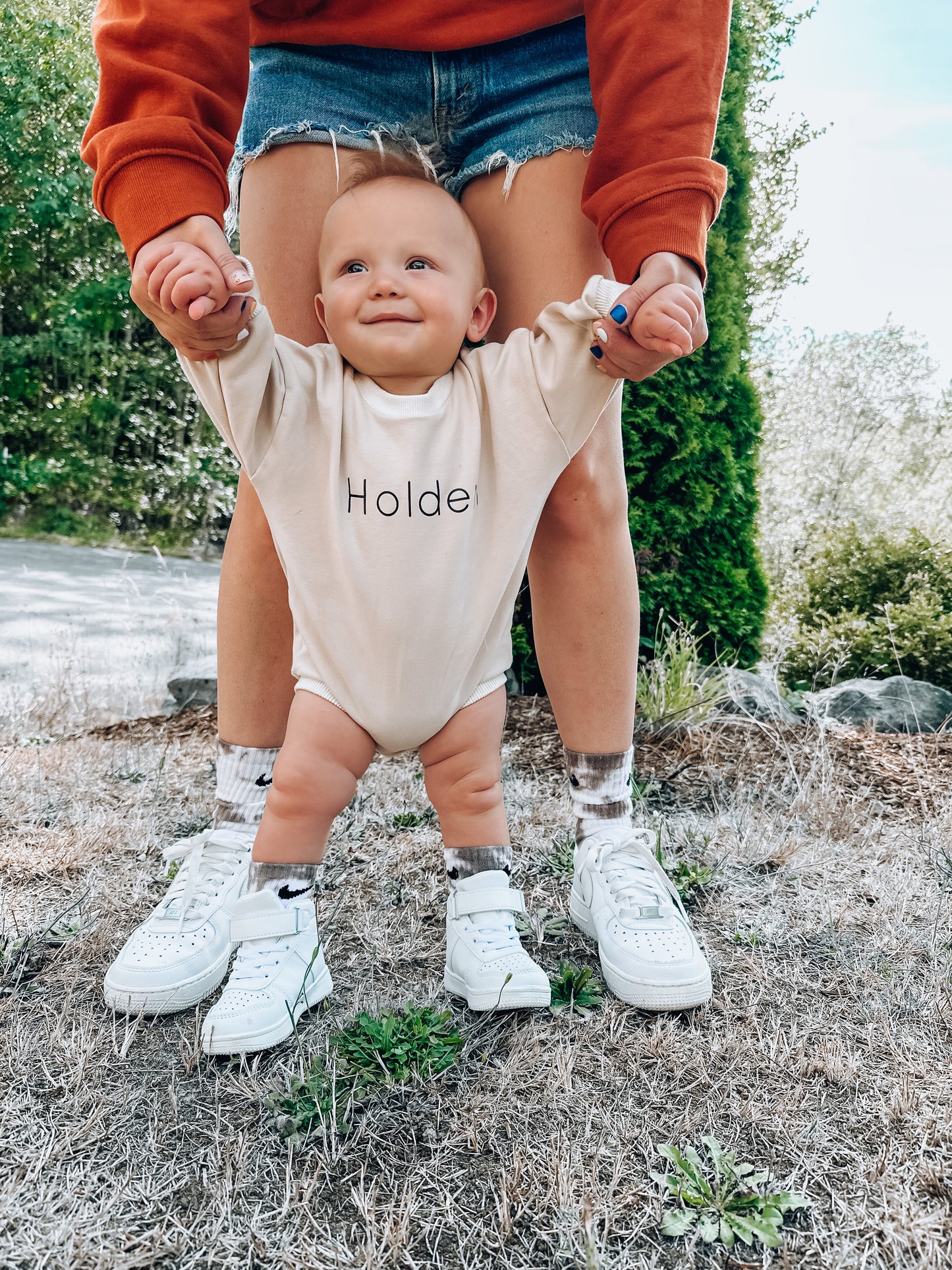 Custom Name Bubble Romper