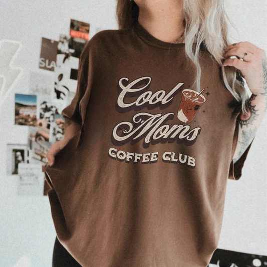 Cool Moms Coffee Club Tee
