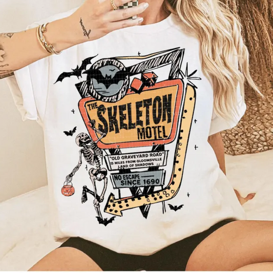 Skeleton Motel Tee