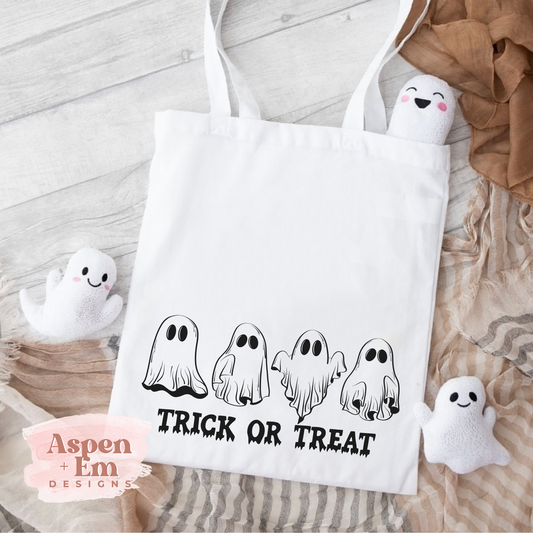 Trick or Treat Tote // Reusable Bag