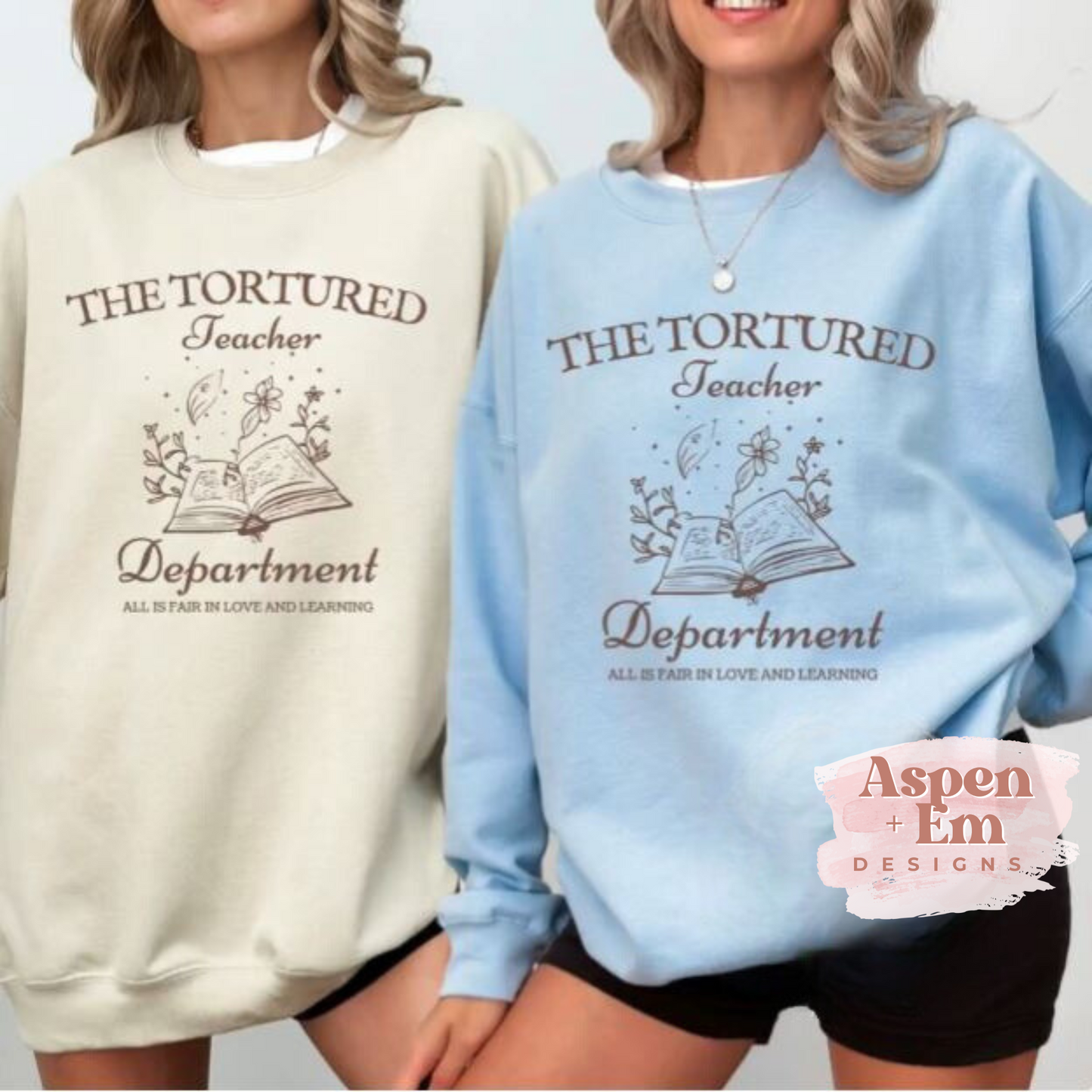 Tortured Teachers Department Crewneck