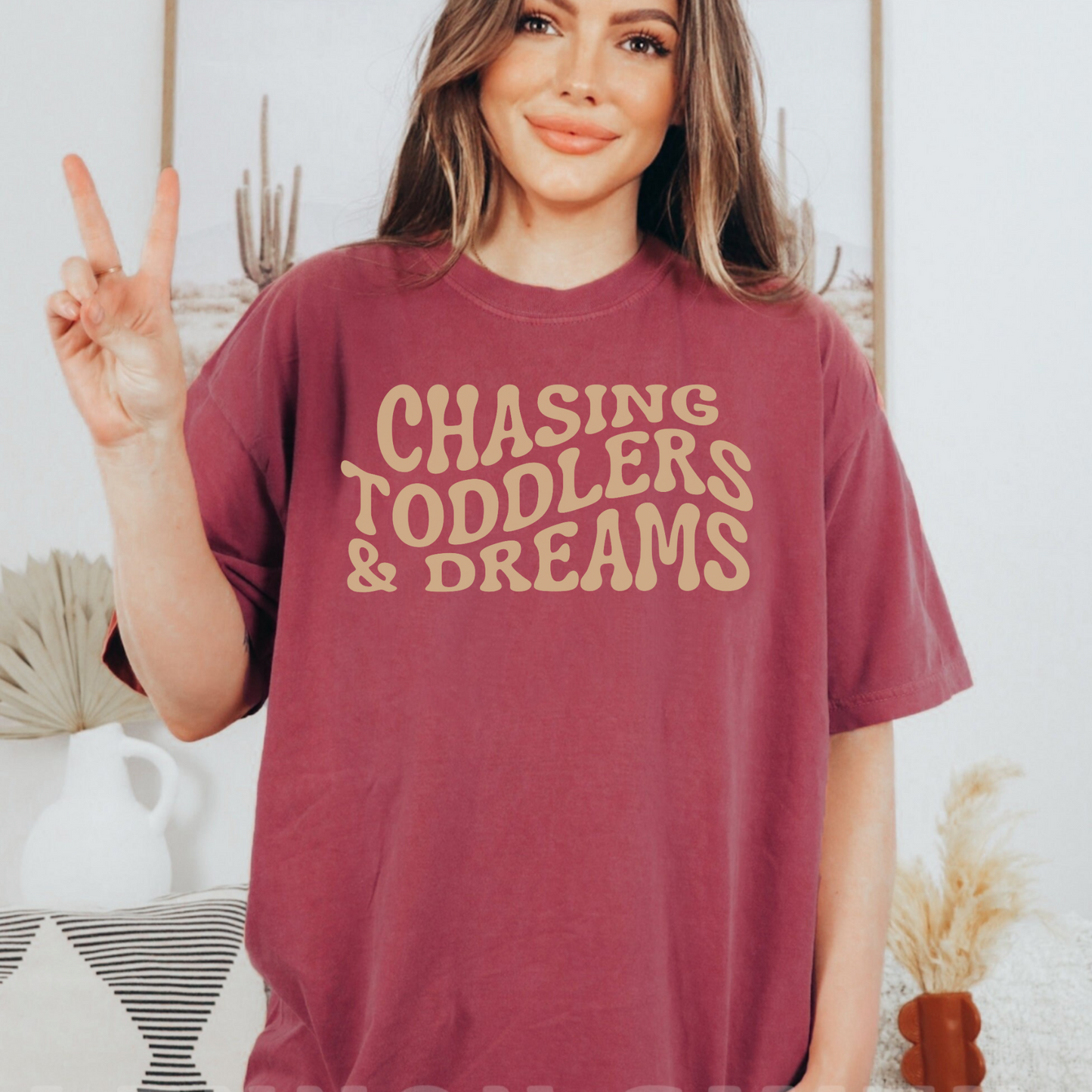 Chasing Toddlers Tee