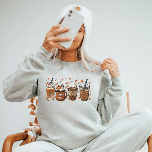 Fall Coffee Cups Crewneck