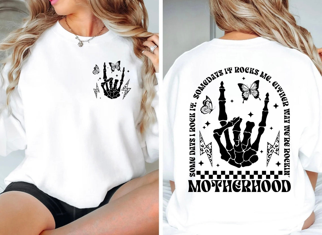 Rocking Motherhood Crewneck