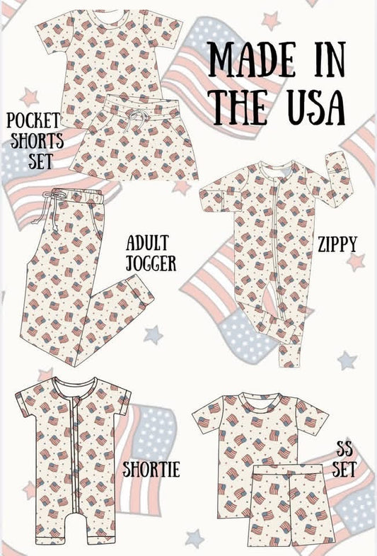 PATRIOTIC DAYS | preorder ships June | Kids | MADE IN THE USA