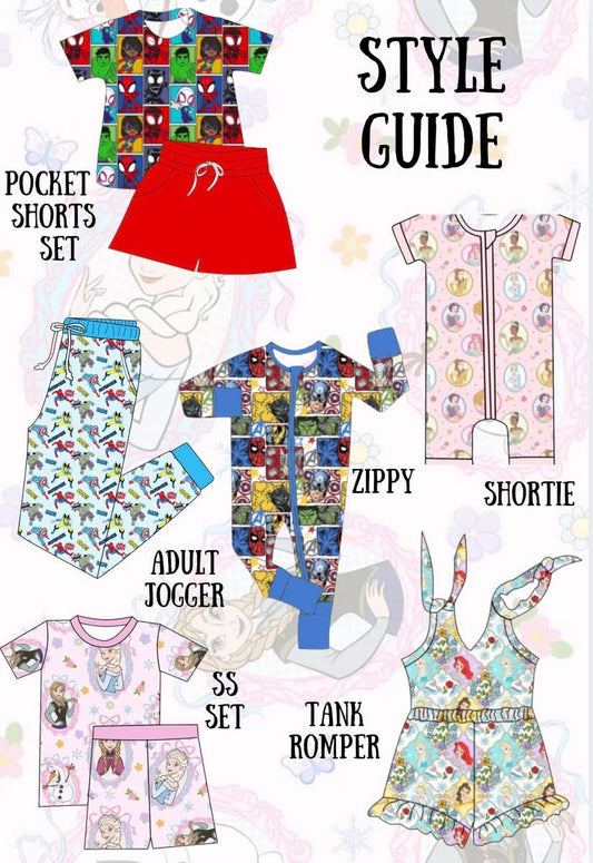 PRINCESSES VS SUPERHEROES | preorder ships June | Adult | PRINCESS MASH