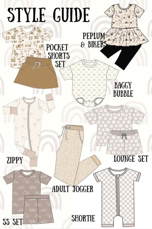 NEUTRALS | preorder ships July | Kids | RAINBOWS