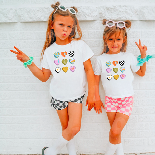 Conversation Hearts Tee