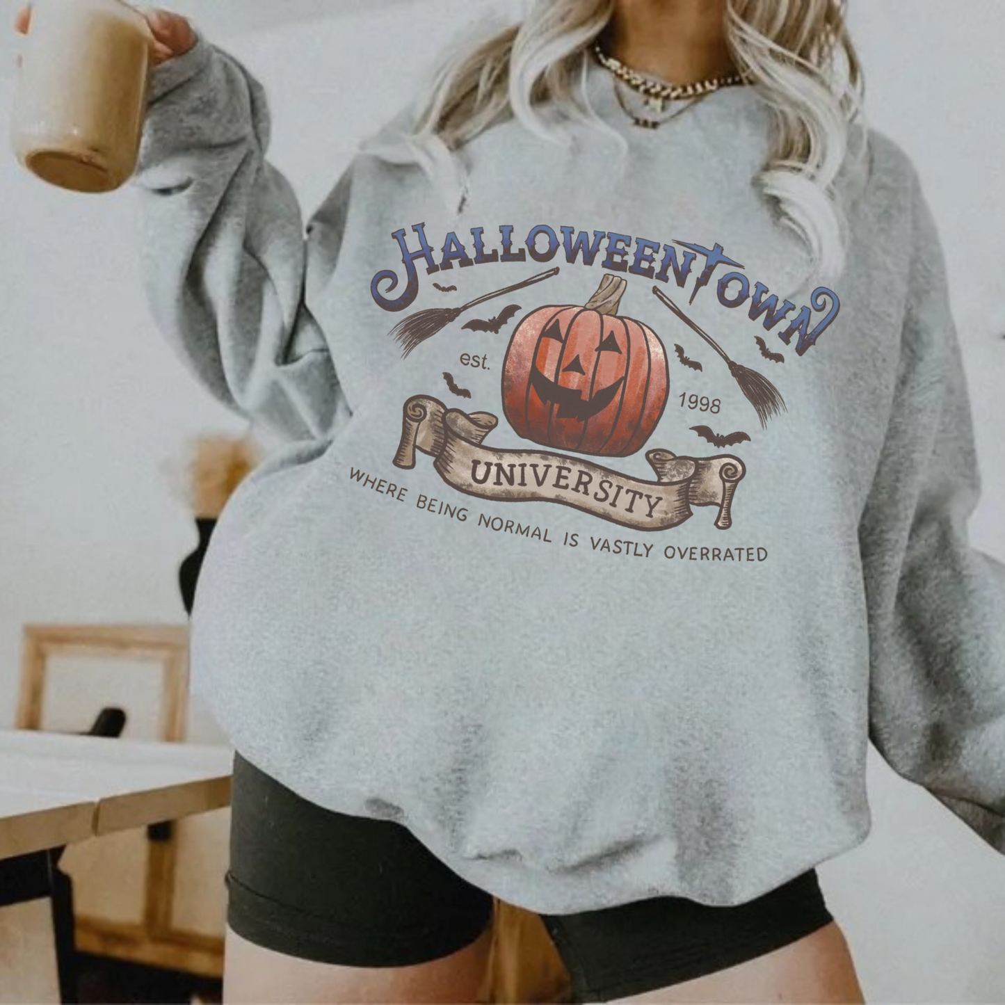 Halloween Town University Crewneck