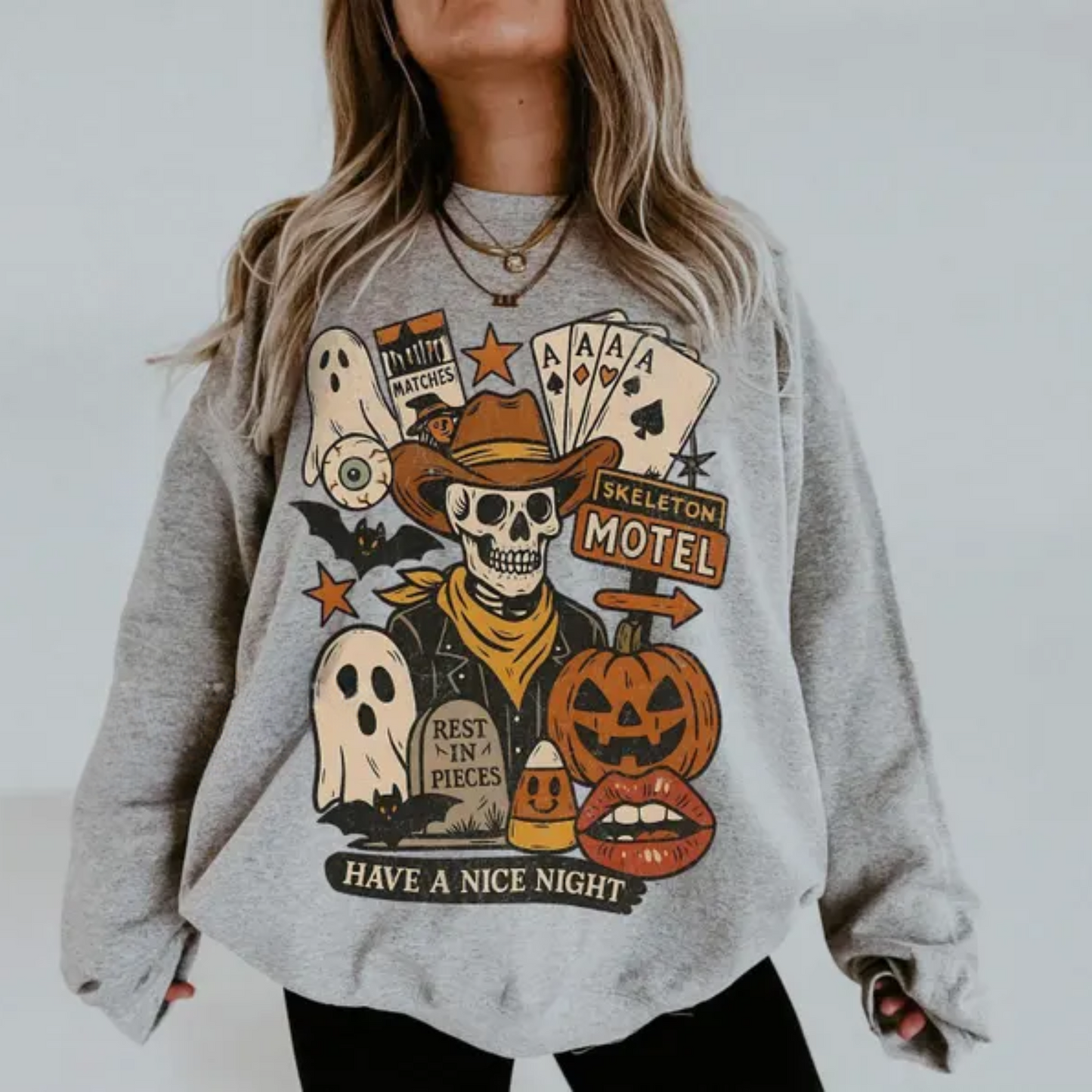 Spooky Western Crewneck