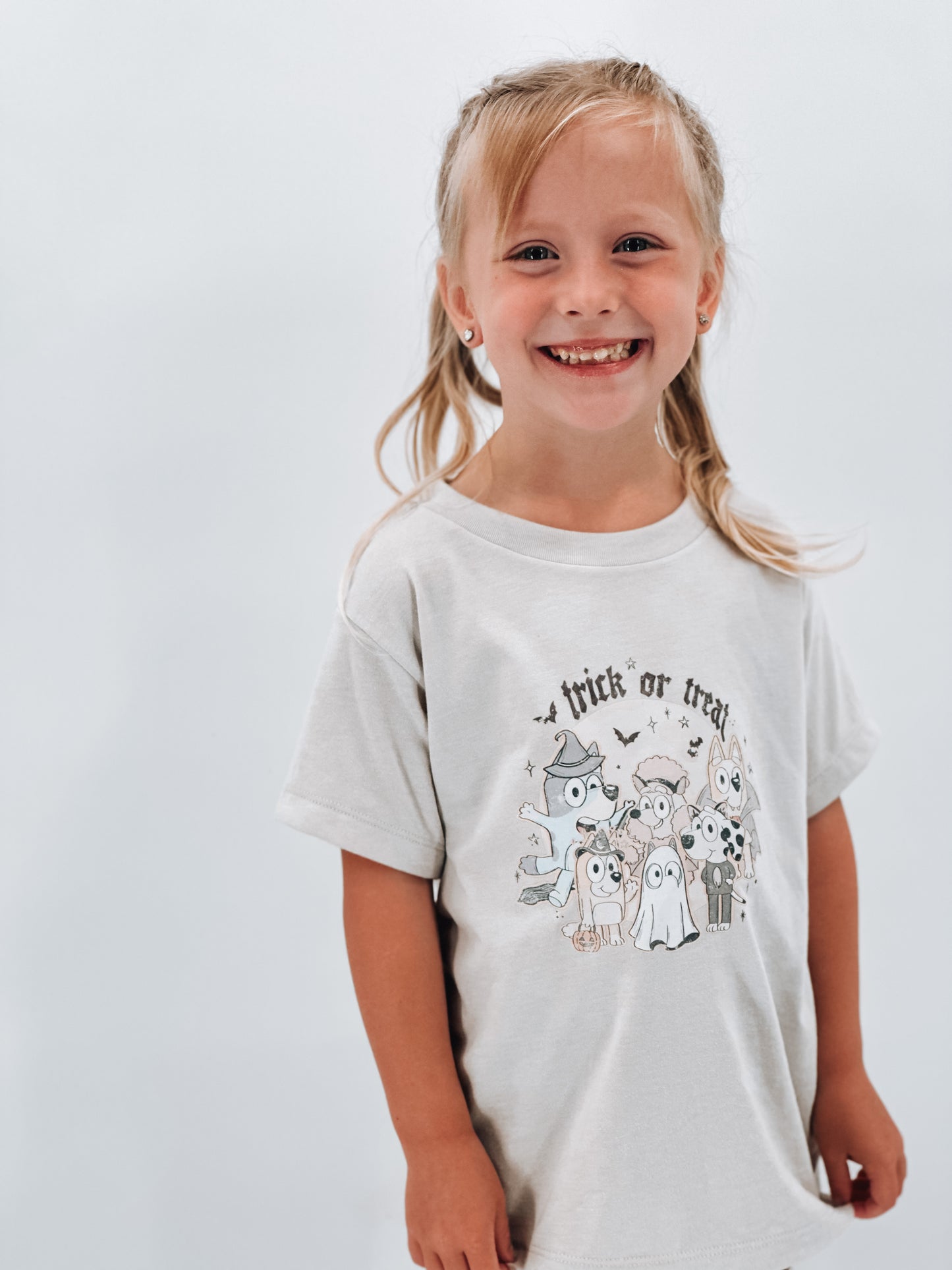 Halloween Blue Dog Tee